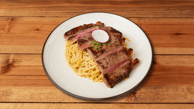 Garlic Noodle - Ribeye popular dish