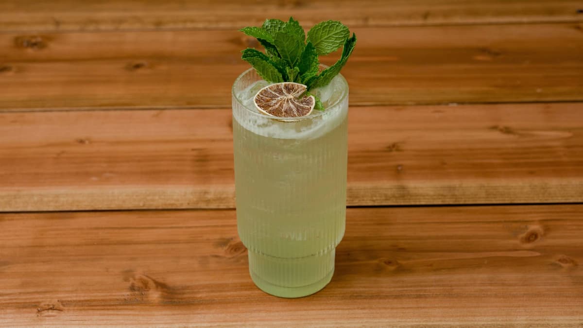 Garden Fizz menu item
